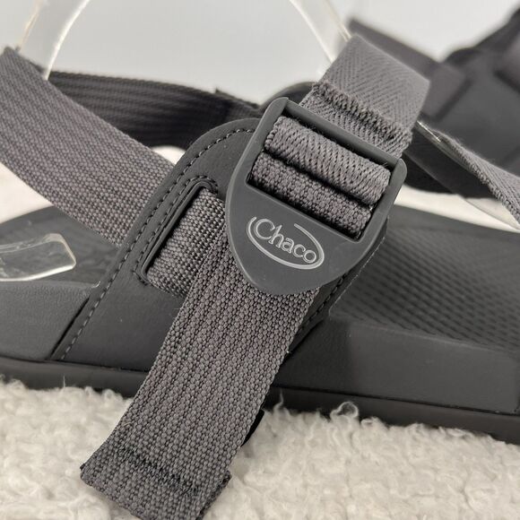Chaco Mens Lowdown Sandals Size 9 Grey Strap Hiking Comfort Outdoor Athletic - Picture 5 of 13
